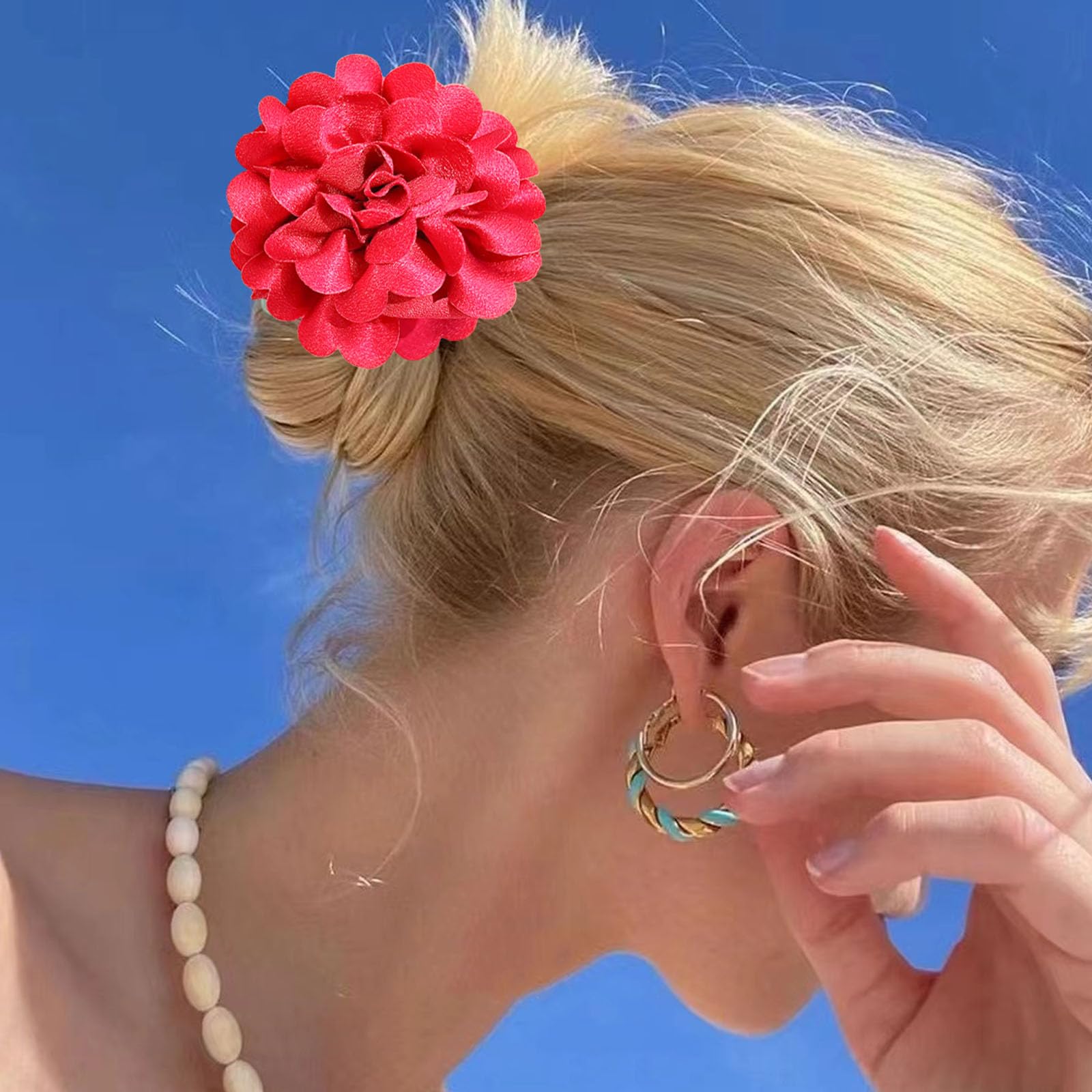3PCS Flower Hair Claws Clips - Image 3