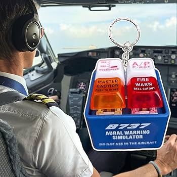Amazon.co.jp: Pilot and Crew Alert キーチェーン LED警告