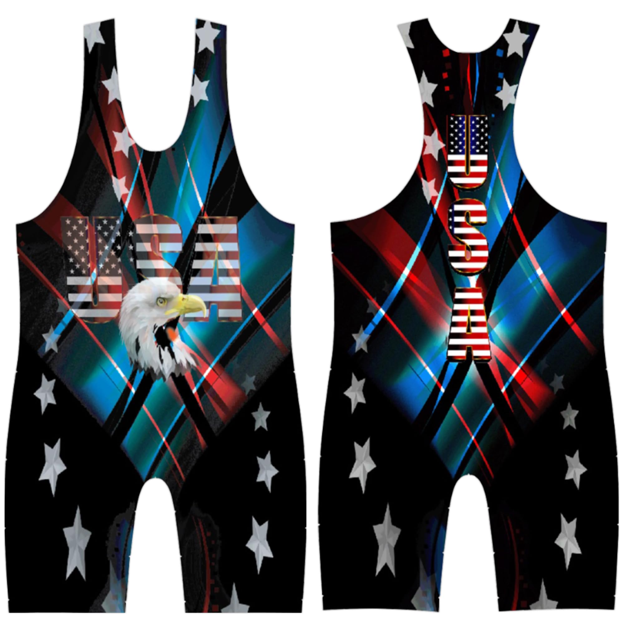 Sublimiertes Wrestling-Unterhemd