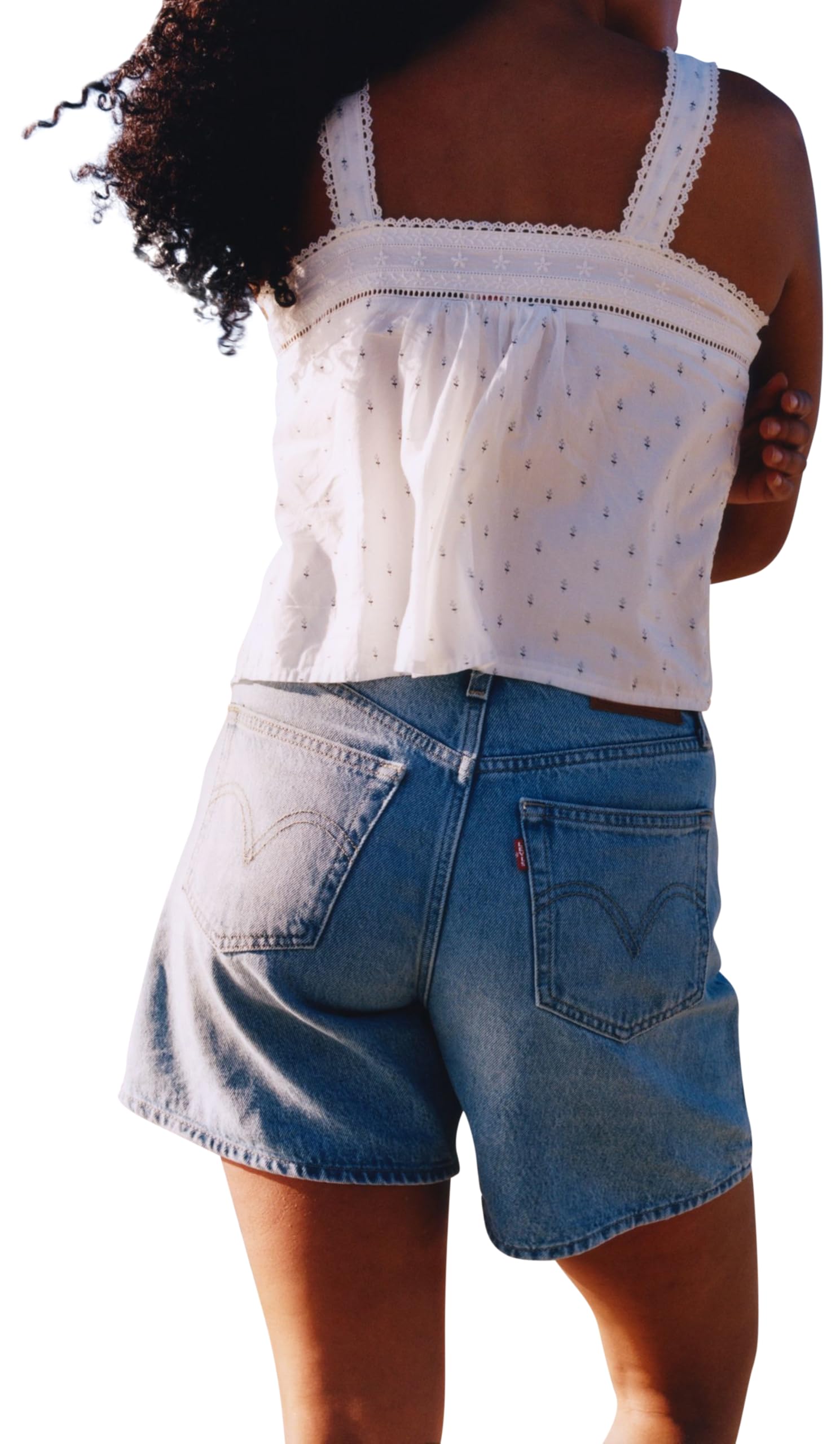 Levi's High Baggy Short - Shorty Kobiety