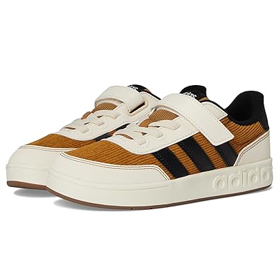 adidas Kids Breakbase Shoes (Little Kid) Kids Shoes Bronze Strata/Black/Wonder White