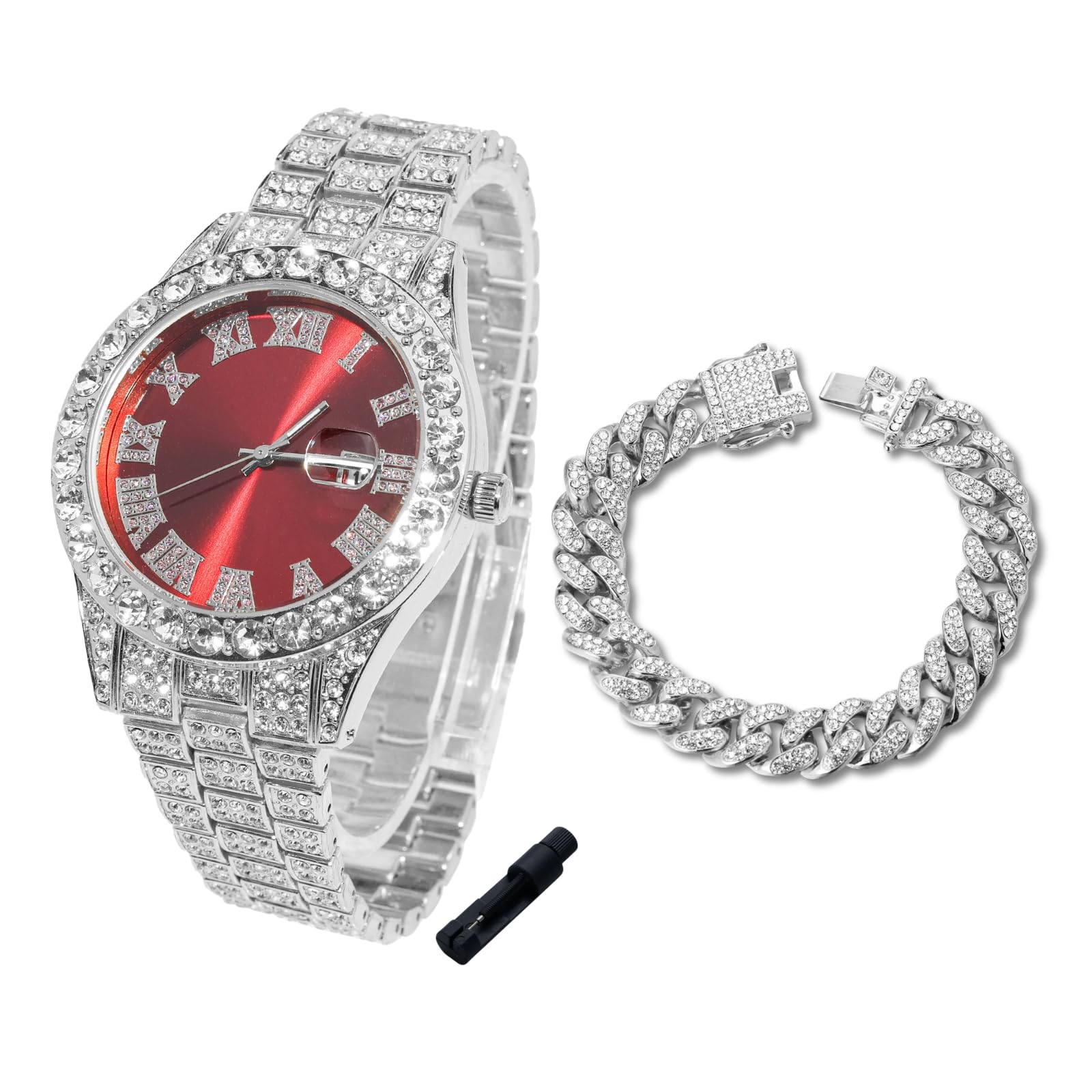 Halukakah Watch for Kids - 42MM Blue/Green/Red Dial - 8" Length