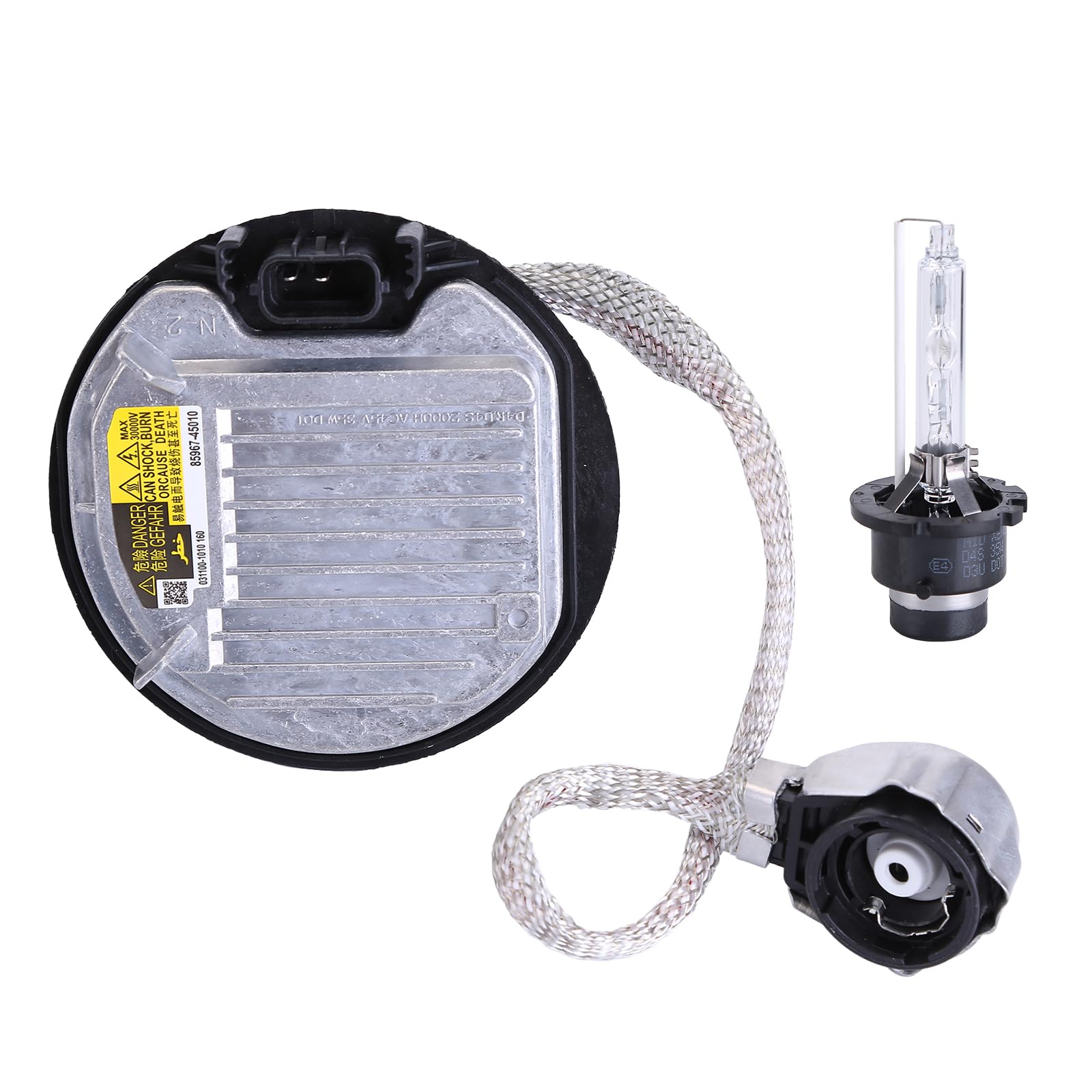 85967-08020 IS250 IS350 HID Xenon Headlight Ballast & Bulb Set for Toyota Lexus Subaru, Compatible with 2014-2015 Lexus IS250 IS350, Includes Bulb for Complete Replacement