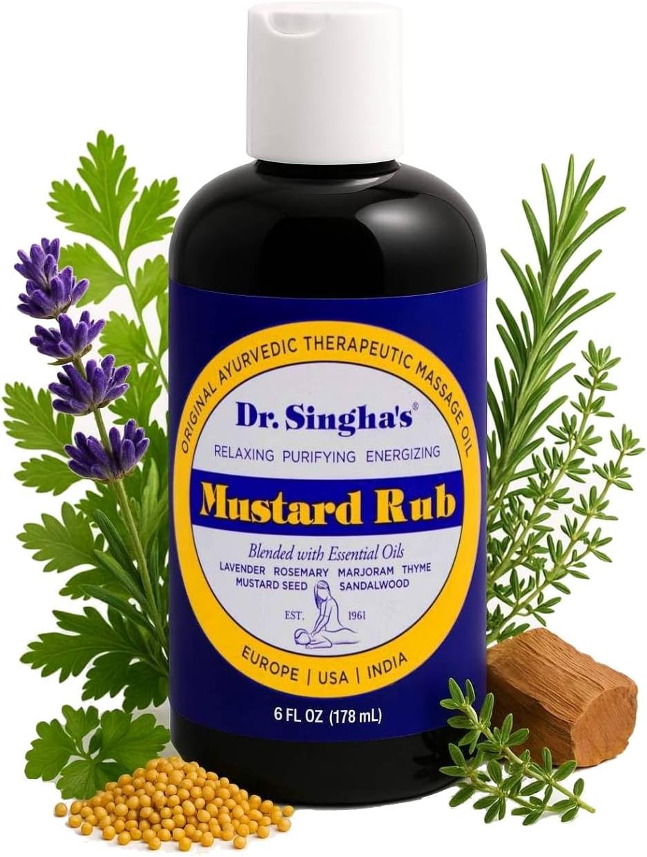 Dr. Singha's Mustard Bath Rub, 6 Ounce