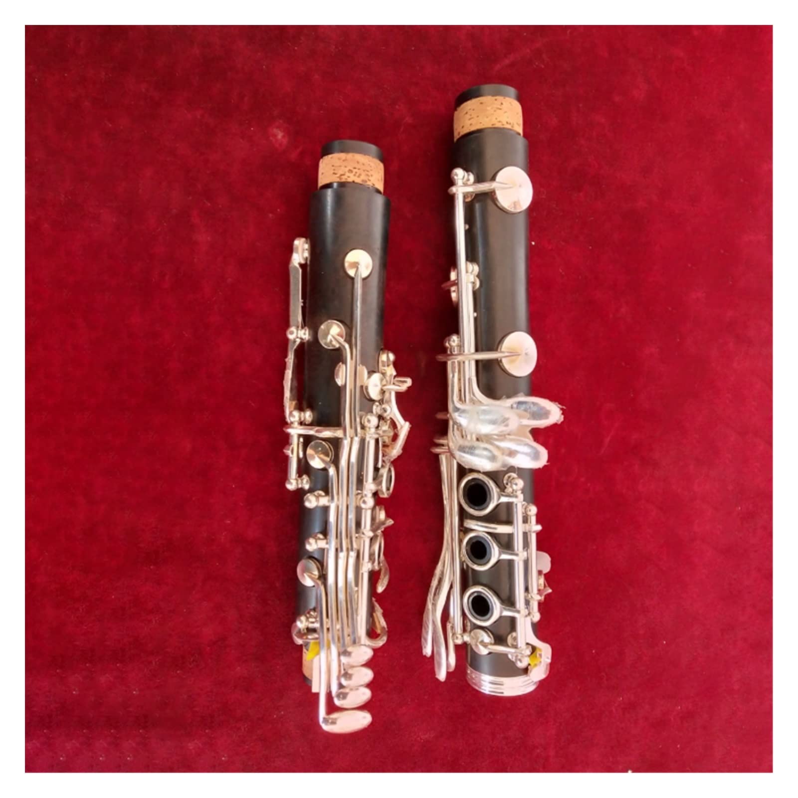 principianti Clarinetto Clarinetto A Chiave C Di Alta Qualità Strumenti A Fiato Professionali In Ebano Clarinetto Tubo Nero Buon Materiale E Suono Strumenti a fiato