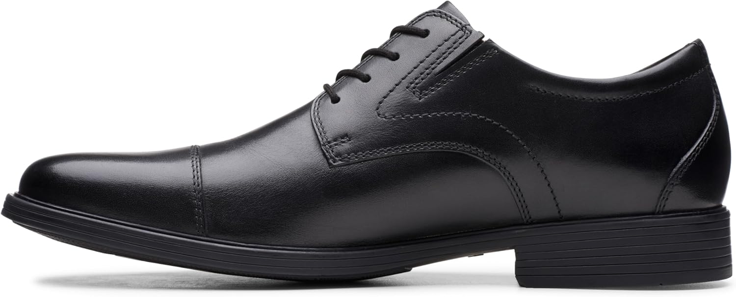 Clarks Men's Whiddon Cap Oxford Shoes - Image 8