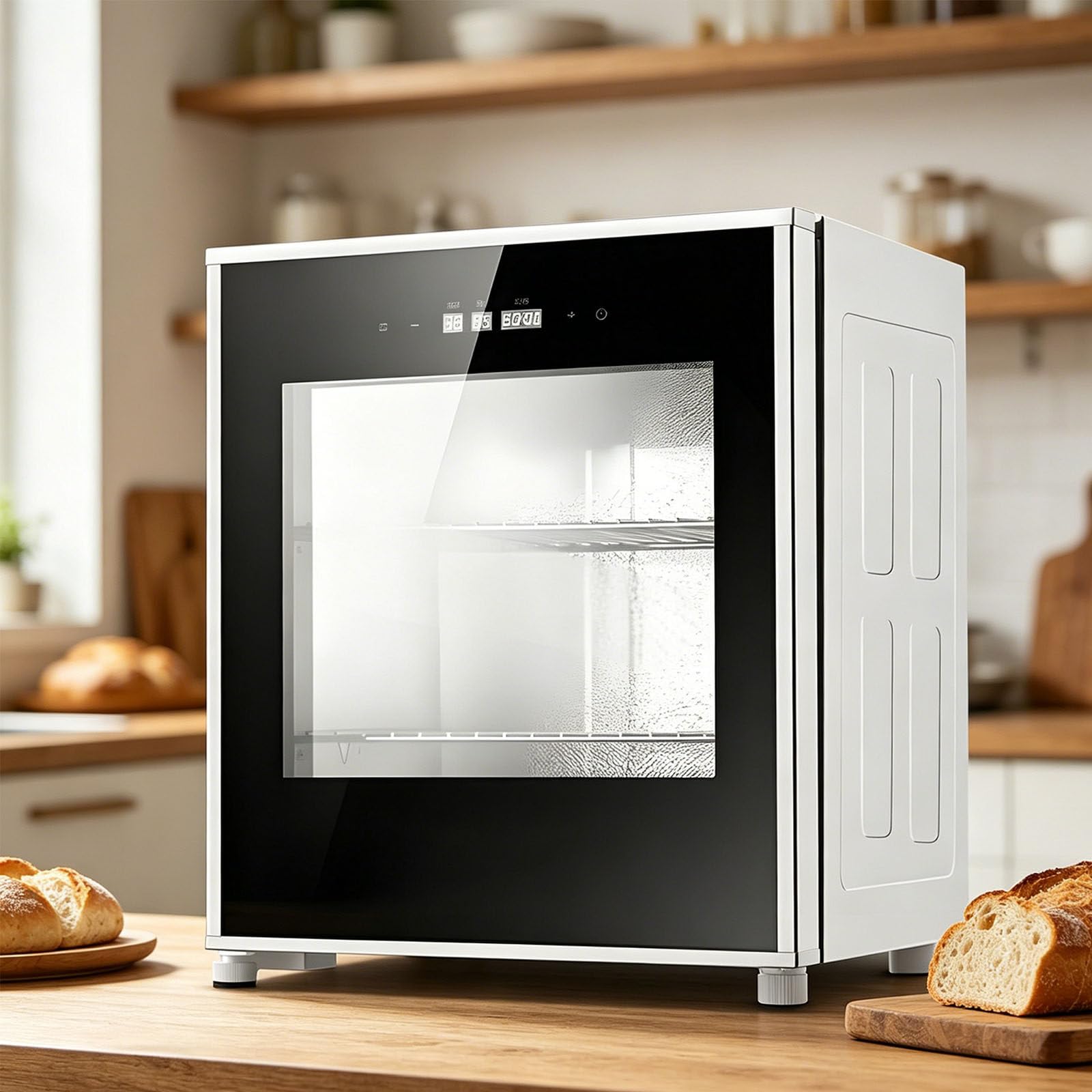 Ymnogjie Electric Dough Proofer Machine,40L Kitchen Fermentation Machine with Humidity and Temperature Control,High Efficiency for Bread and Yogurt Making