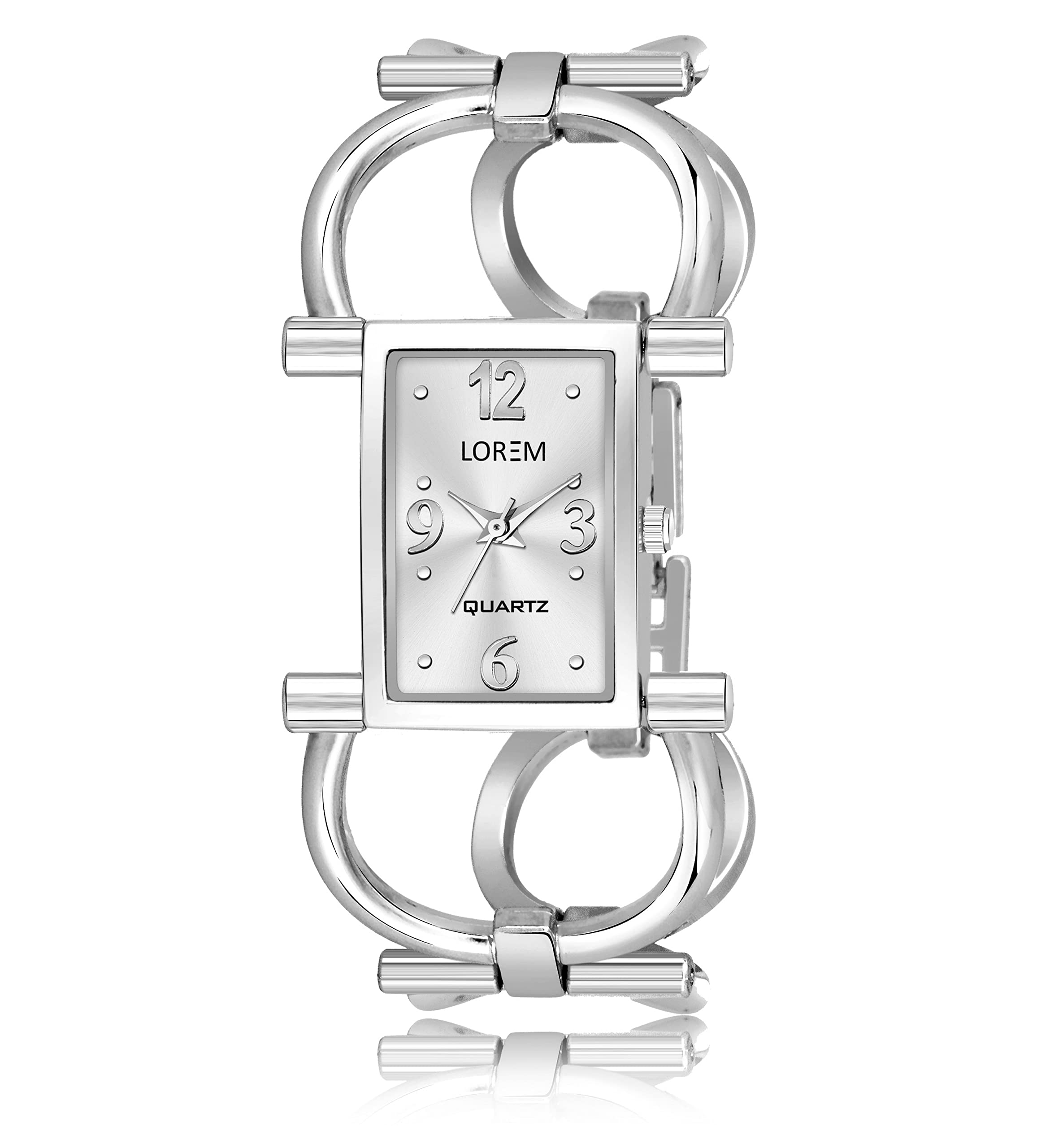 LOREM Silver Trending Square Braclet Analog & Casual Watch for Women MC-LR297 (B0B8H2RFCC) Amazon Price History, Amazon Price Tracker