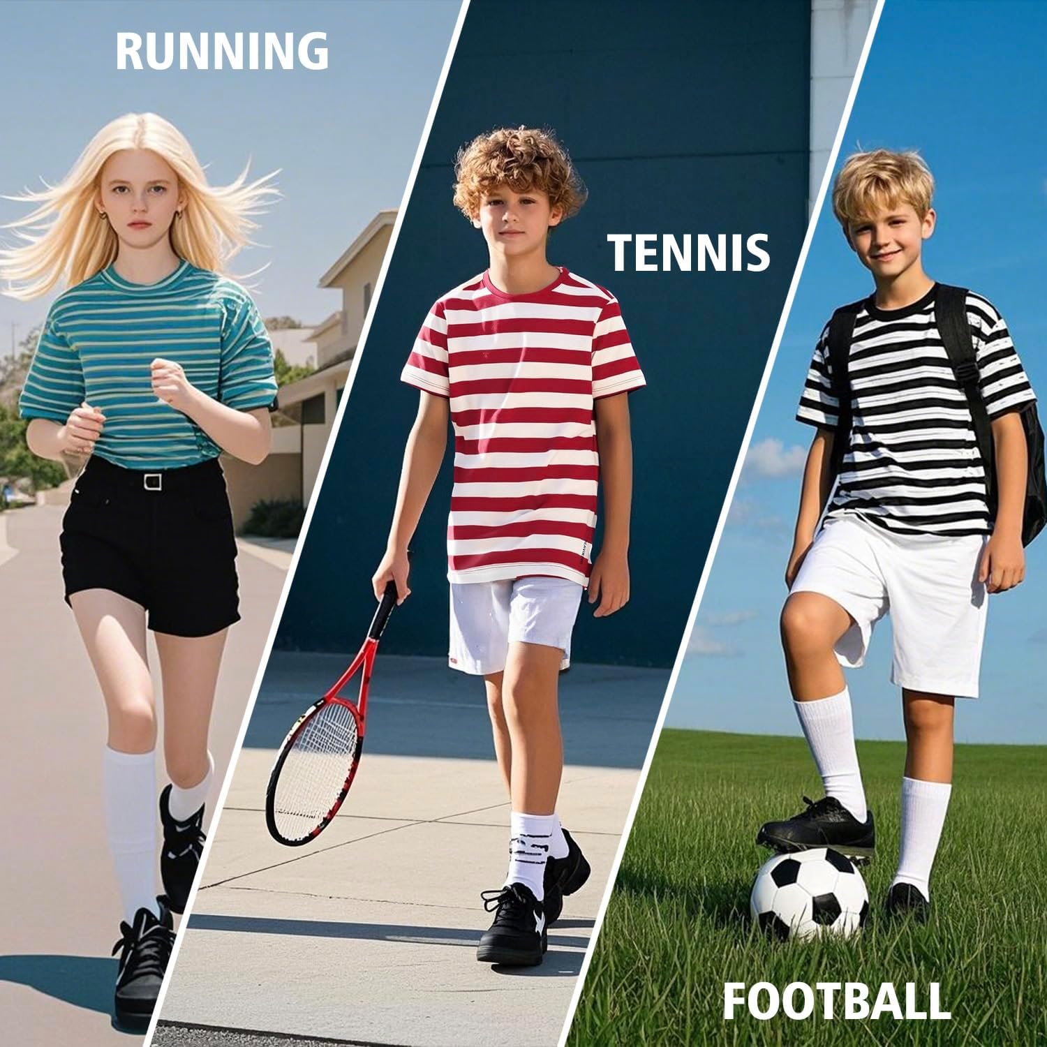 Kid Nation Boys T Shirts Unisex Soft Kids Crewneck Cotton Tshirts Short Sleeve Solid Girls Tee Shirts - Image 5