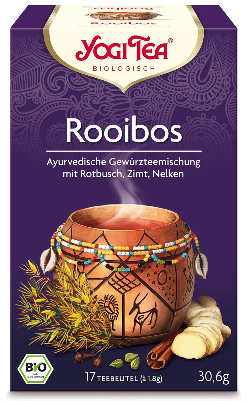 Yogi Tea Rooibos Especiais Bio - 17 Bolsistas x 1,8g