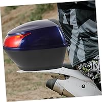 Vista 7 de Tronco de motocicleta caja trasera de coche eléctrico almacenamiento de equipaje duradero resistente a la intemperie fácil montaje
