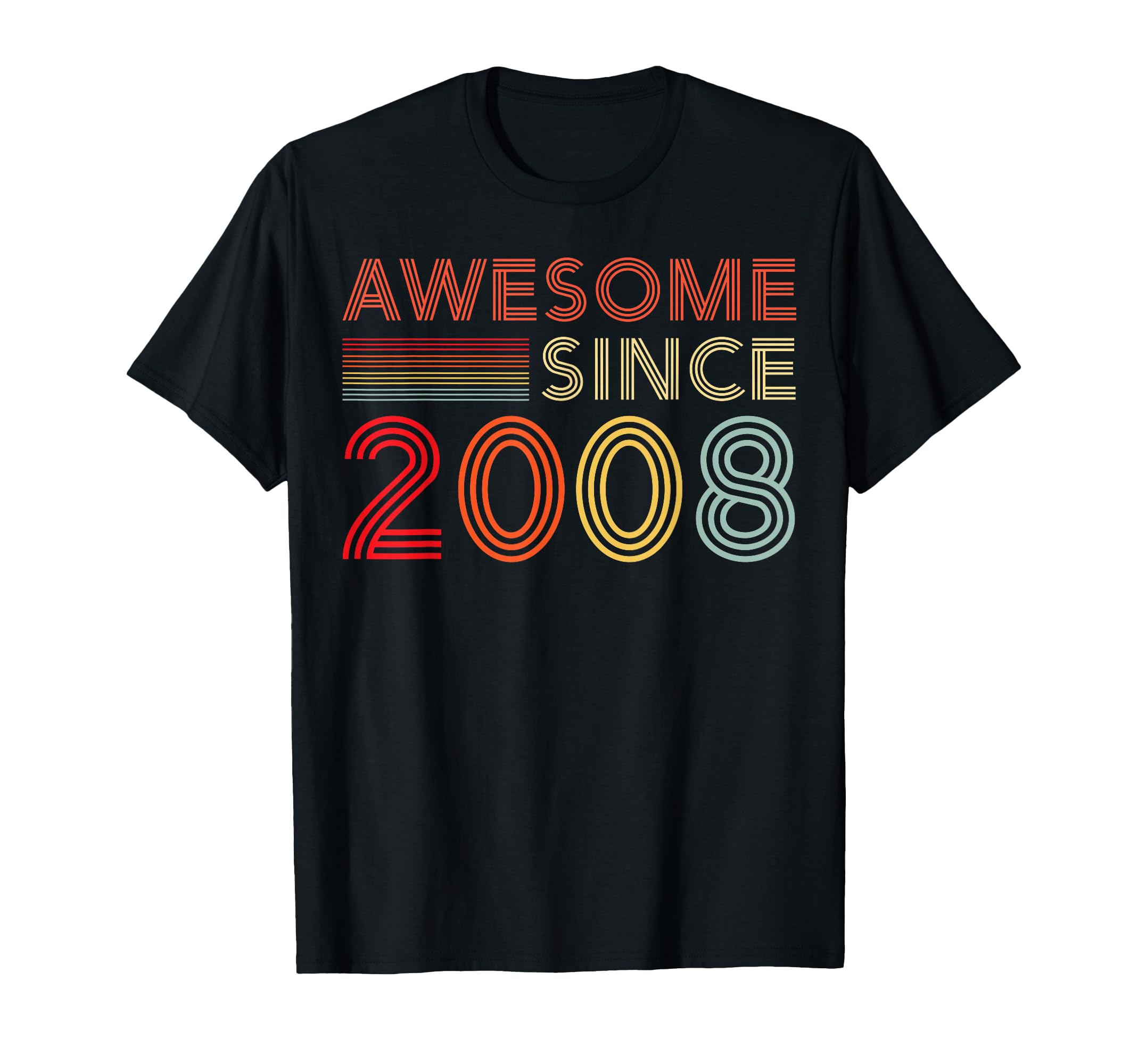 18yr Bday Son Boy Funny 2008 18th 18 Year Old Birthday T-Shirt