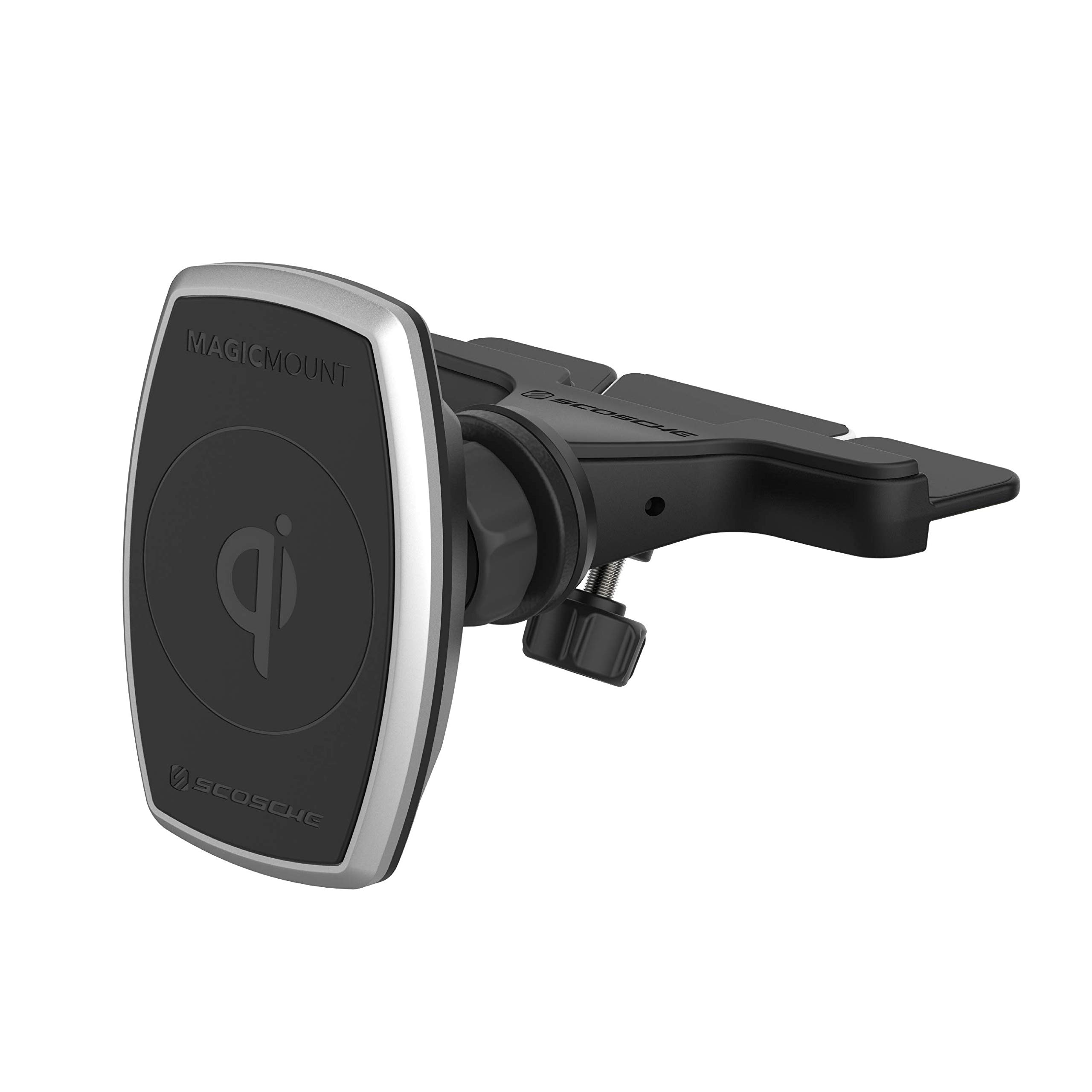 SCOSCHE WDQ2M STUCKUP Qi Window or Dash Mount Charger with Car Adapter and Type-C Cable