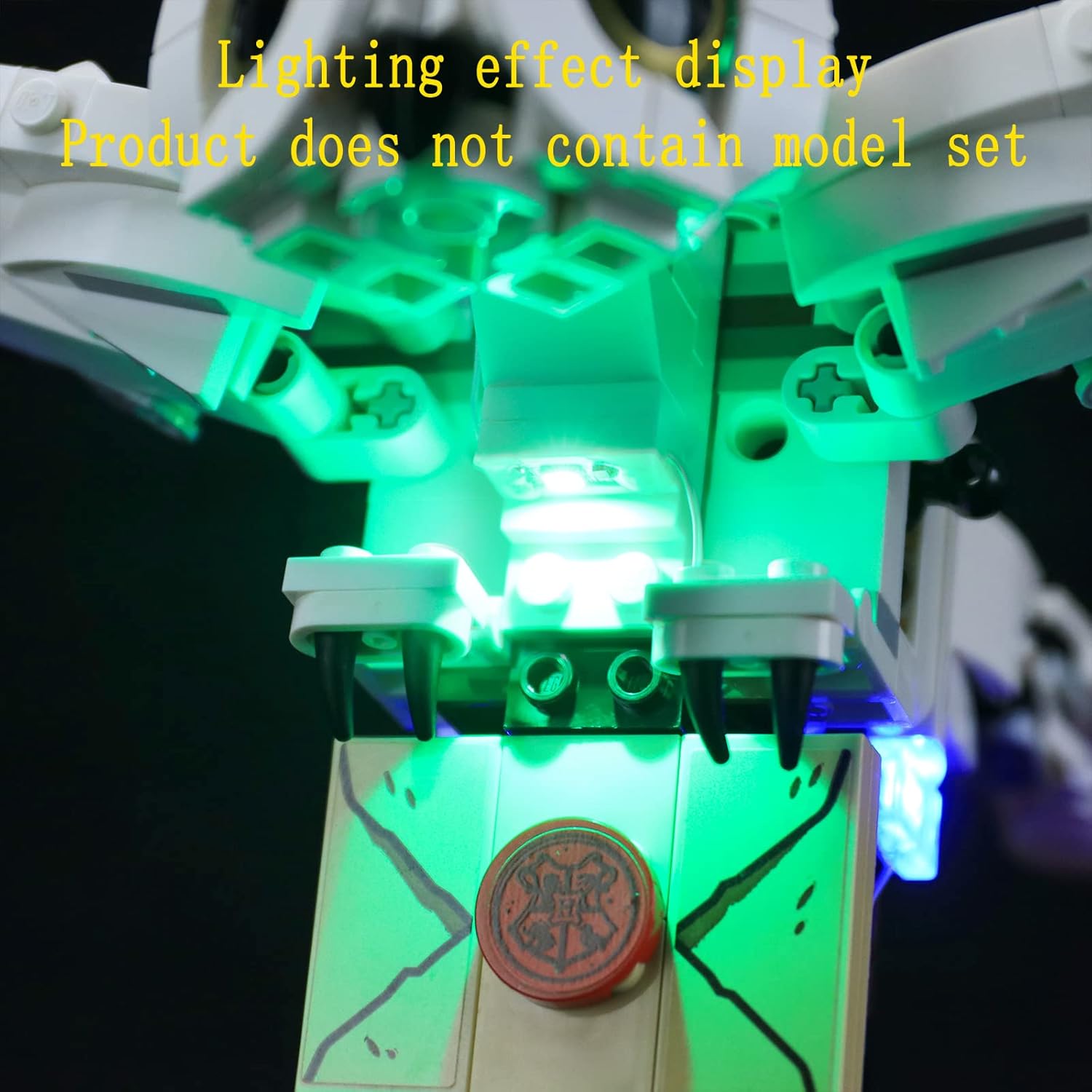 GEAMENT LED Light Kit Compatible with Lego Hedwig - Lighting Set for 75979 Building Model (Model Set Not Included)