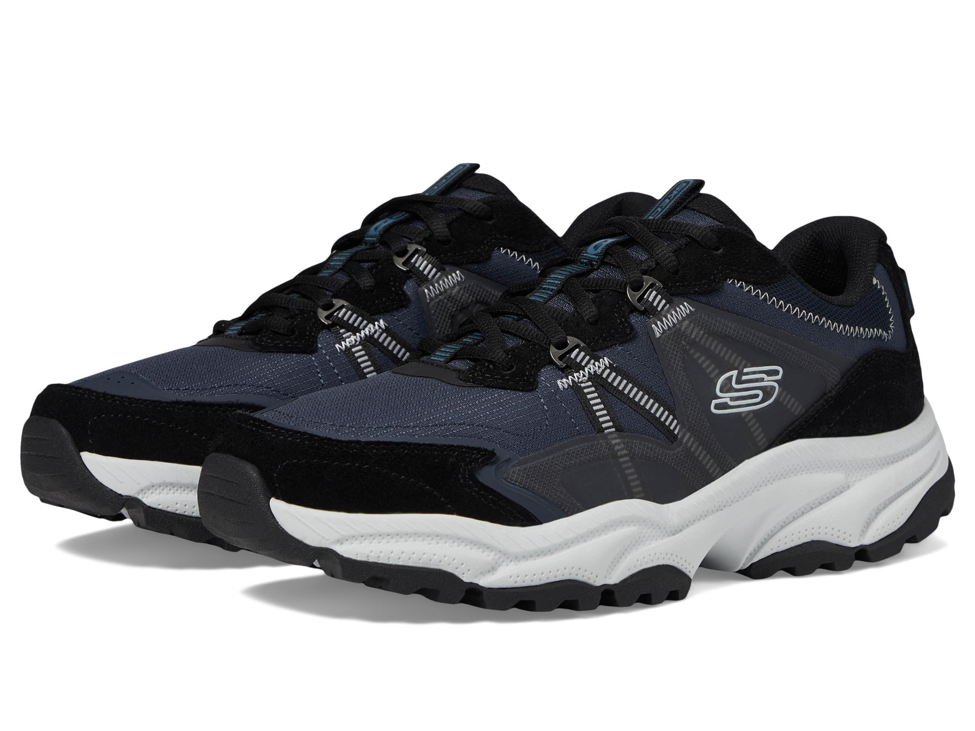 Skechers Men's Vigor at Durango Sneaker, Navy/Gray, 7 UK Wide