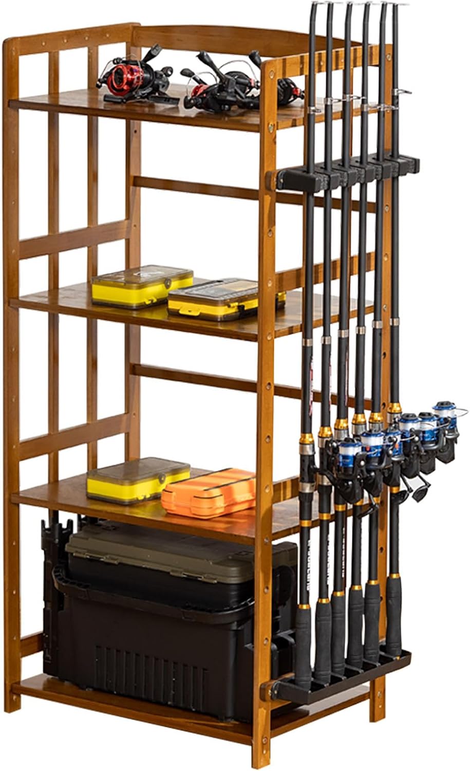 Amazon.co.jp: WOOD WORKS 日本製 リールスタンドAタイプ (Lサイズ【色