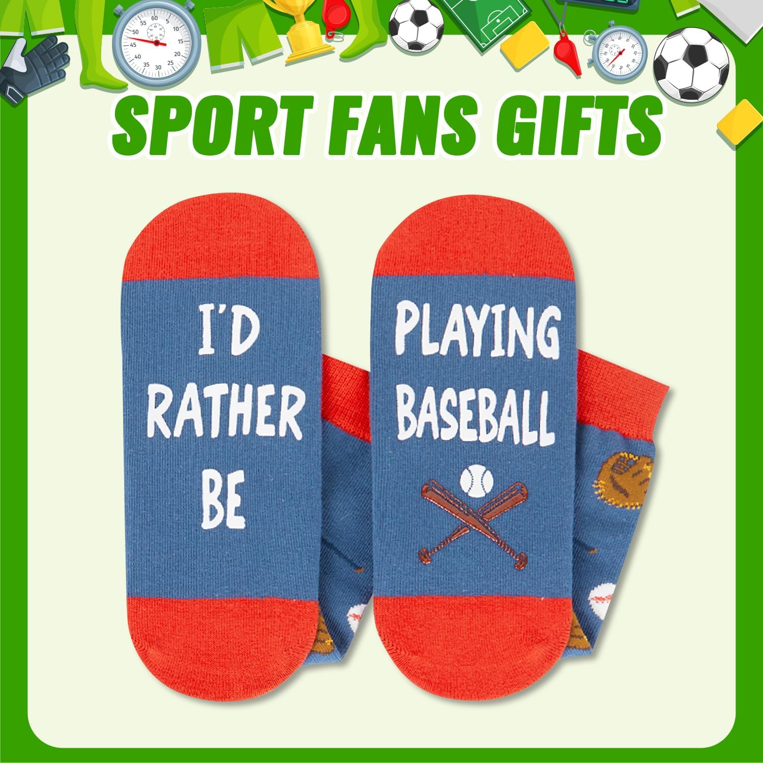 Zmart Outdoor Gifts for Men Women - Funny Socks for Hunter Runner Skater Hockey Lovers - Image 5