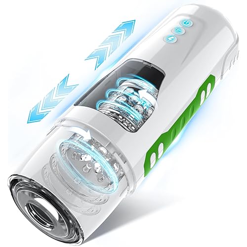 Automatic Male Masturbators,Adult Toys Male Sex Toys Hands Free masturbators for Men,Pocket Pussy with 7 Thrusting & Roating Modes Male Realistic Stroker Adult Sex Toys for Men Masturbation