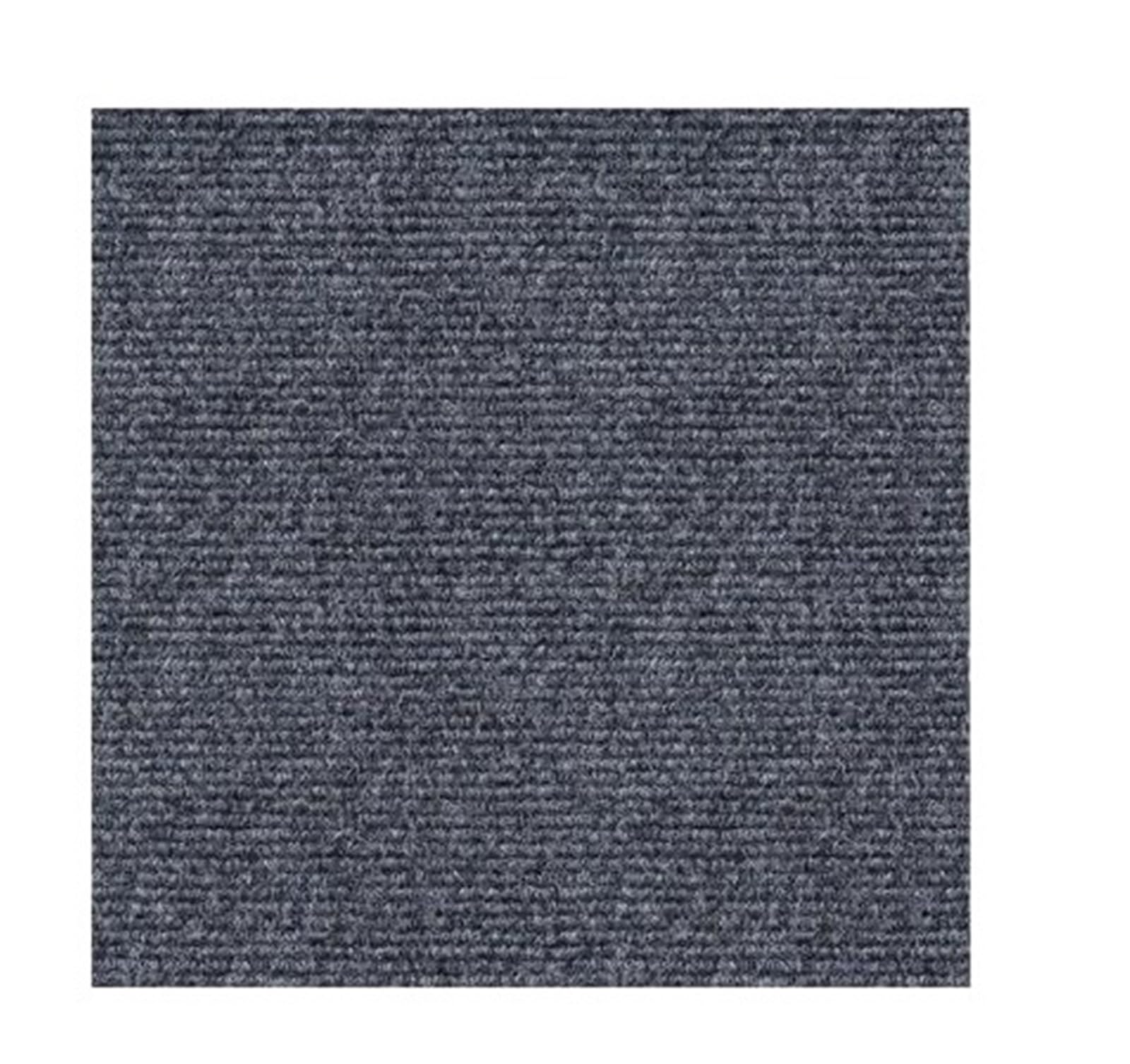 Rutdcjkne Dark Grey Carpet Tiles Peel And Stick, Peel And Stick Self Adhesive Carpet Tiles Square Rugs Multicolor 30X30cm Multipack(,30X30cm(40Pcs))