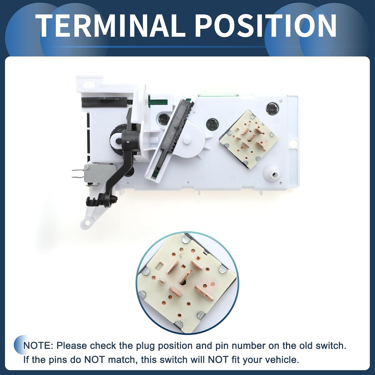 No.7787880011/7787-880011 Climate Control Module for Mack CH613 CV713 2001-2005 Heater A/C Climate Control Panel Black