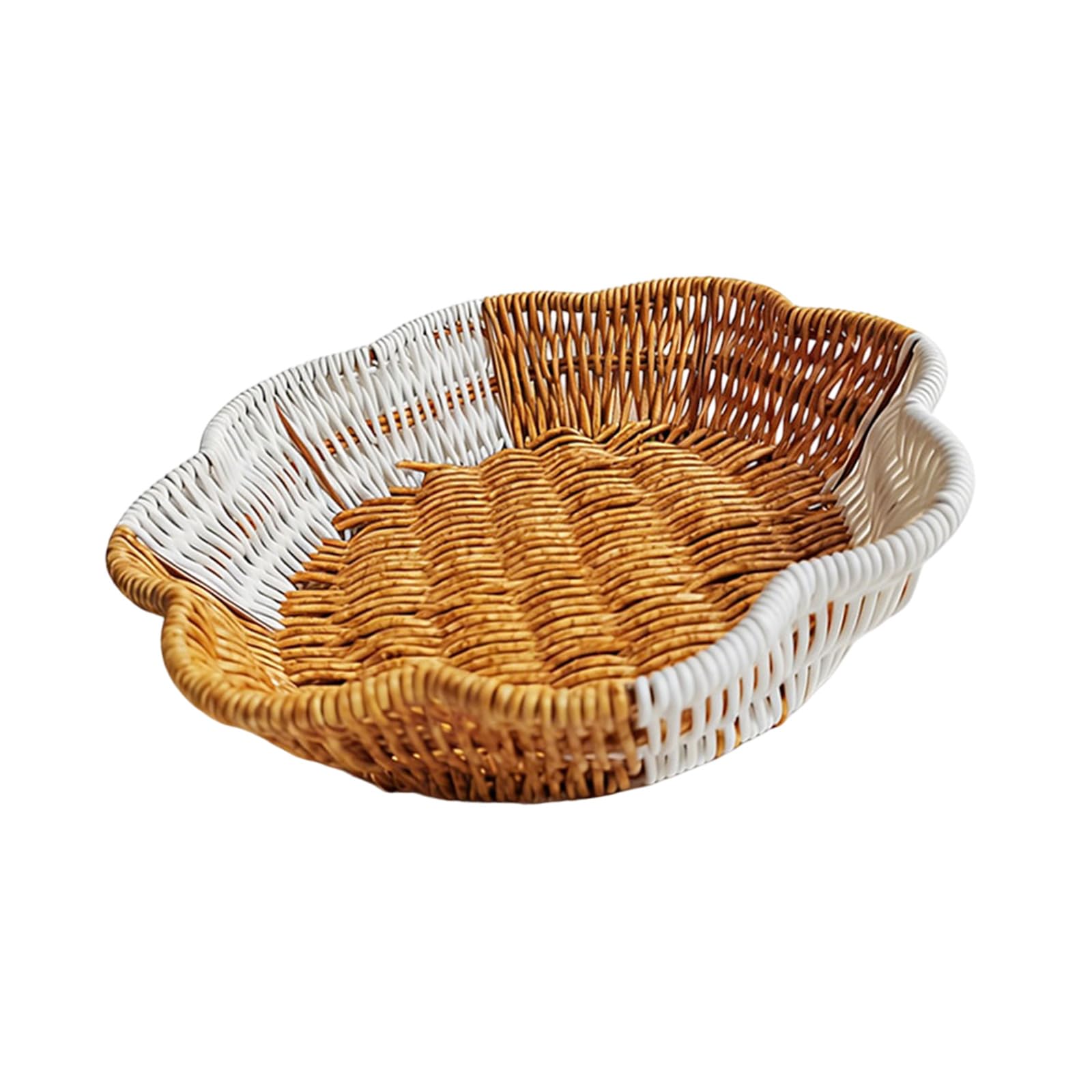 ZEPFJHE Modern Tone Fruit Tray for Snacks Desserts Sturdy PP Dividers Easy Flexible Fashion Treat Tray
