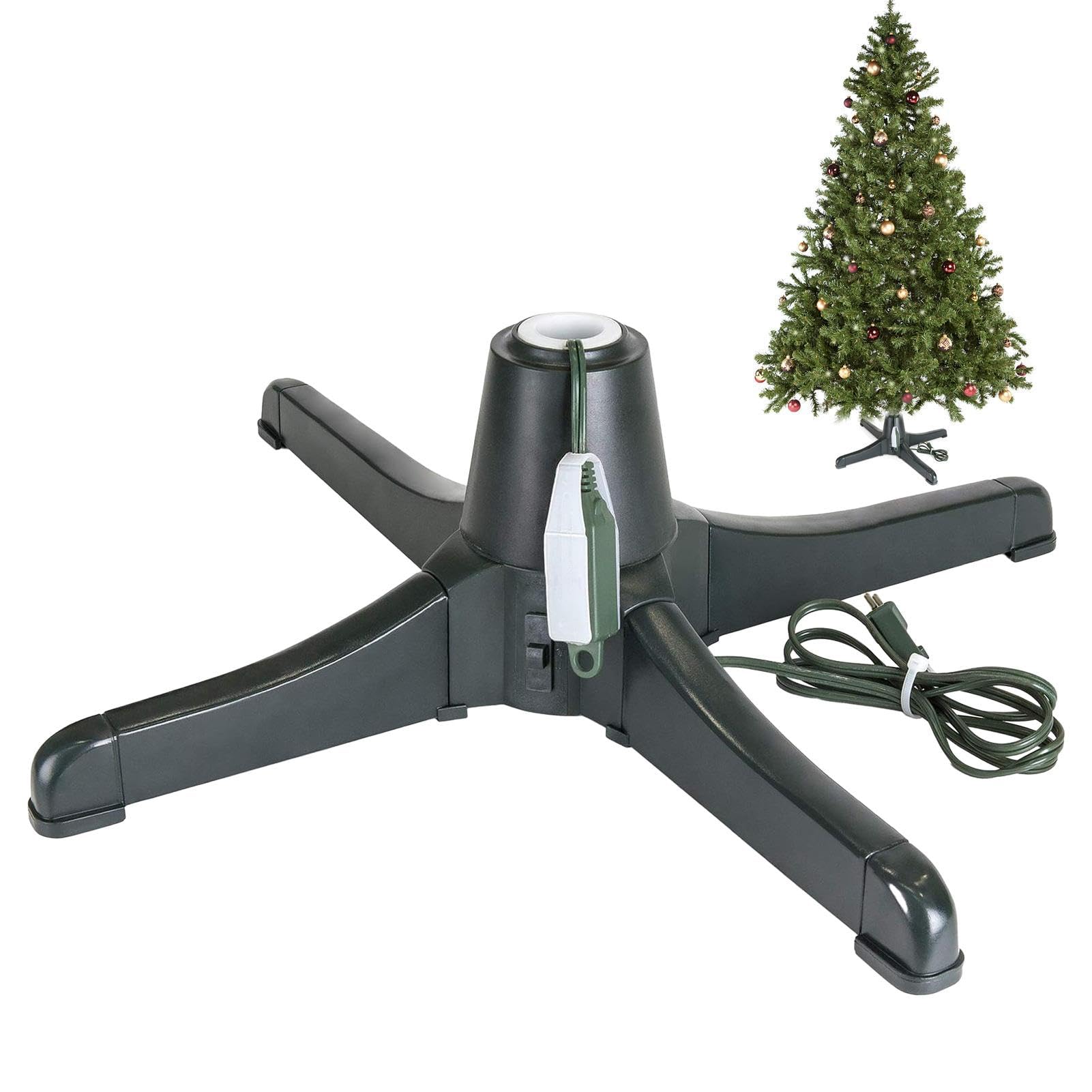 Soporte para árbol de Navidad artificial Soporte de de metal para árbol de