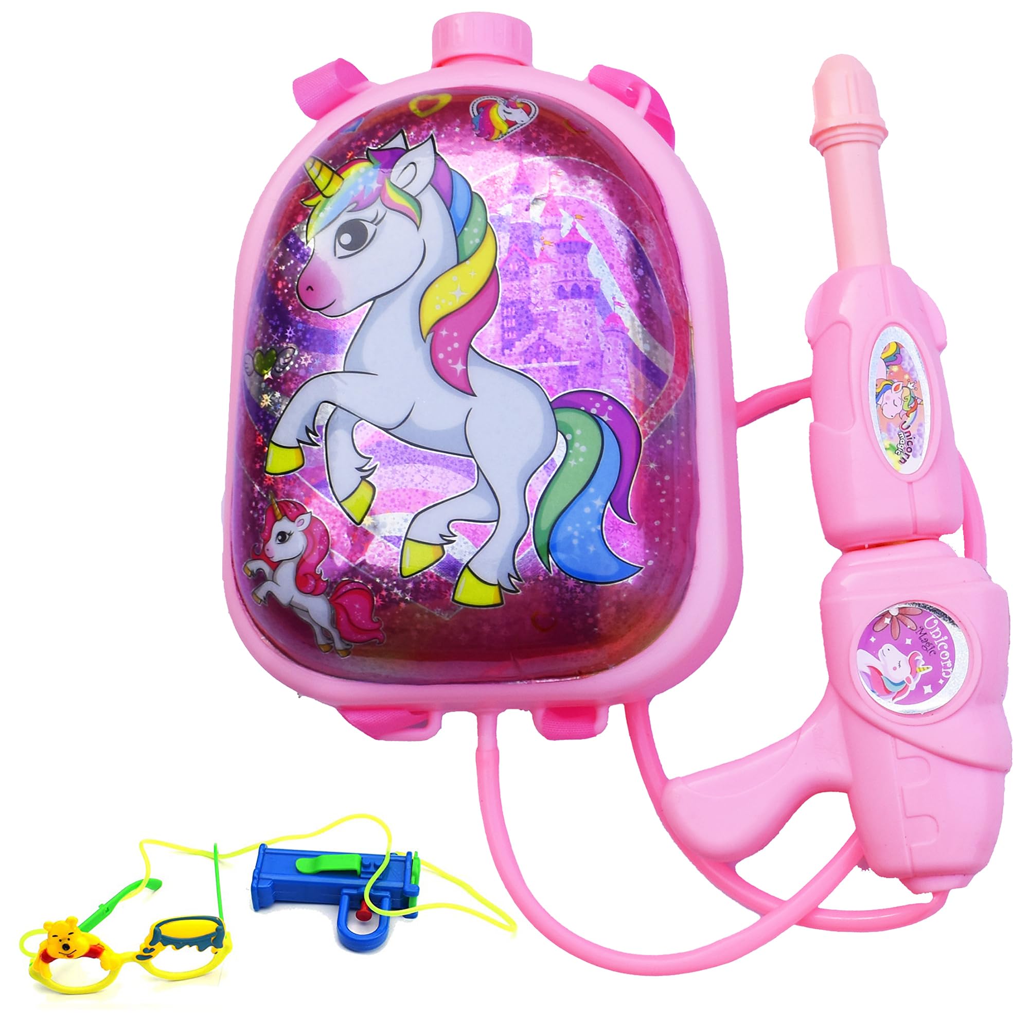 Partunay Holi Pichkari Water Tank High Pressure Holi BagPack Pichkari with 1 Goggles Kids Boys Girls Pool Beach Party Toys 5.4 (B0CWXNF9QD) Amazon Price History, Amazon Price Tracker