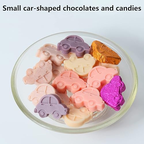 Miniatura 2 de Moldes de chocolate, molde de conejo rosa para Pascua, moldes de caramelo con 66 bonitas cavidades de conejo, adorable molde de silicona de conejo