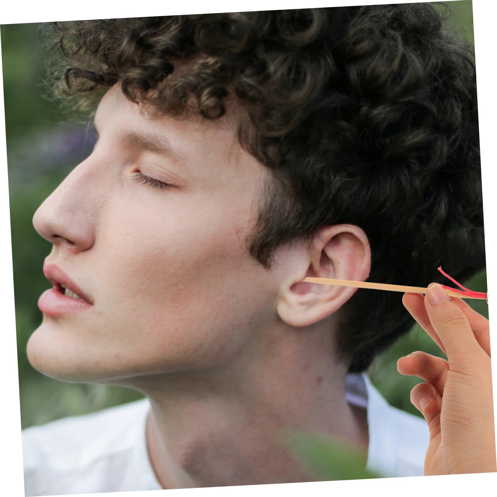 FOMIYES Gentle Earwax Removal 5pcs Bamboo Ear Spoons Smooth Comfortable for Daily Use