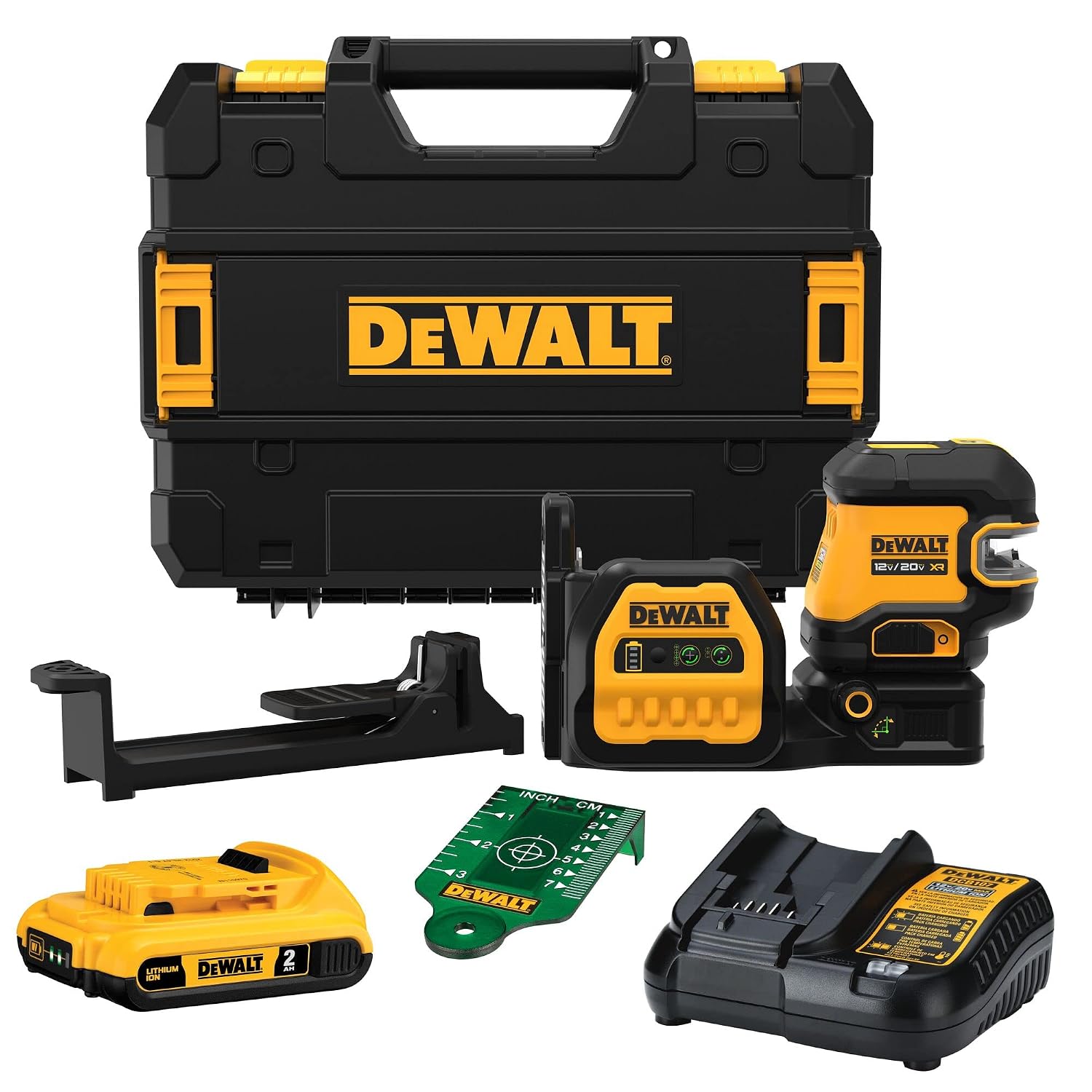 DEWALT 20V/12V MAX Laser Level Kit, 2-Spot Laser, Green (DCLE34220G) - Review, Price and Buying Guide