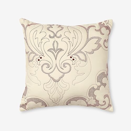 Miniatura 36 de BrylaneHome Amelia Almohada Cuadrada - Oro Miel