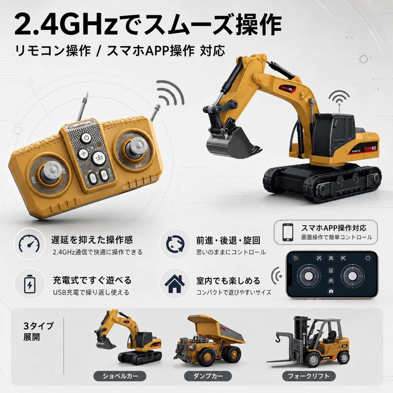 1/64スケール フォークリフト 無線リモコン アーム操作可 トイラジコン ミニ Amazon.co.jp: ミニ合金フォークリフト RCカー 1/64スケール 電動