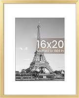 Vista 139 de upsimples - Portarretratos de 12 x 16 pulgadas, para fotos de 8.5 x 11 pulgadas con paspartú o de 12 x 16 pulgadas sin paspartú, marcos de póster