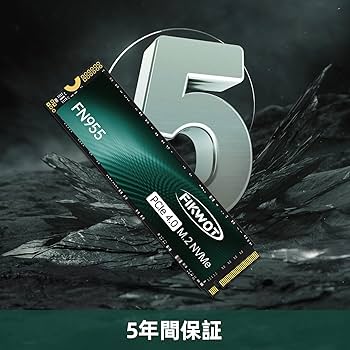 Amazon | FN955 M.2 SSD 1TB 2280 PCIe Gen4.0x4 (最大読込:7350MB/s