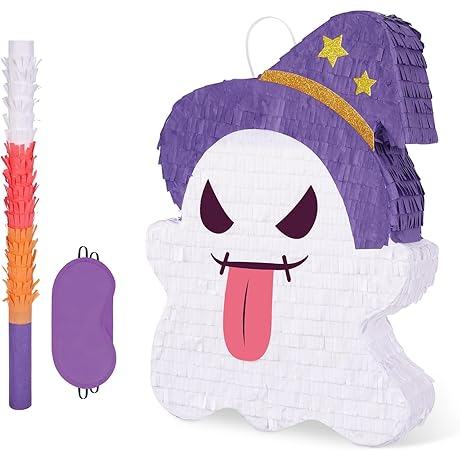WERNNSAI Giant Halloween Ghost Pinata