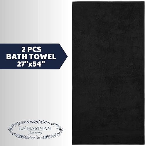 Miniatura 3 de LA' HAM MAM FINE LIVING Toallas turcas de algodón turco de lujo, de fácil cuidado, extrasuaves y absorbentes, calidad de hotel y spa, toallas turcas