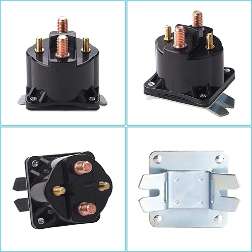 Miniatura 2 de CIOM Solenoide de remolque volquete 12V 4 terminales 100 amperios Kti solenoide reemplazo para SAZ4201GJ 7522 SAZ-4201ER 070009 190107 KTI Unidad