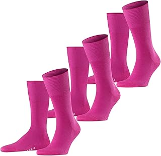 Calcetines para hombre, paquete de 3 unidades, en muchos colores diferentes, tallas 43-44, color: 3 pares de rosa ártico (8233), paquete de 3 pares