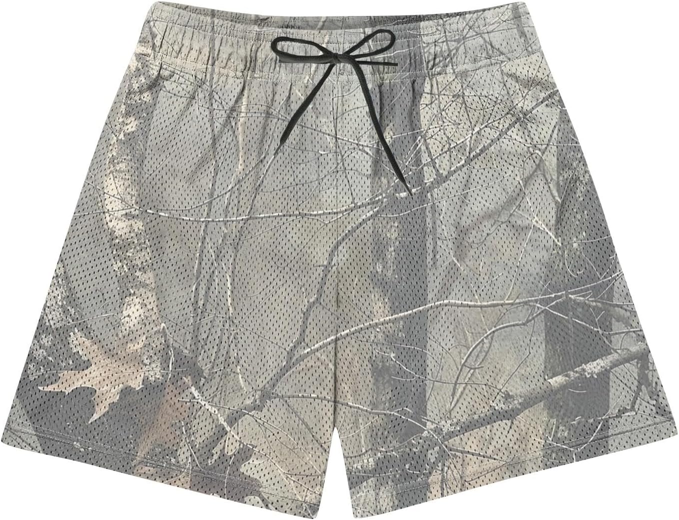 Camo Shorts Men Casual Drawstring Elastic Waist Beach SweatShorts Fashion Graphic Camouflage Pants with Pockets
