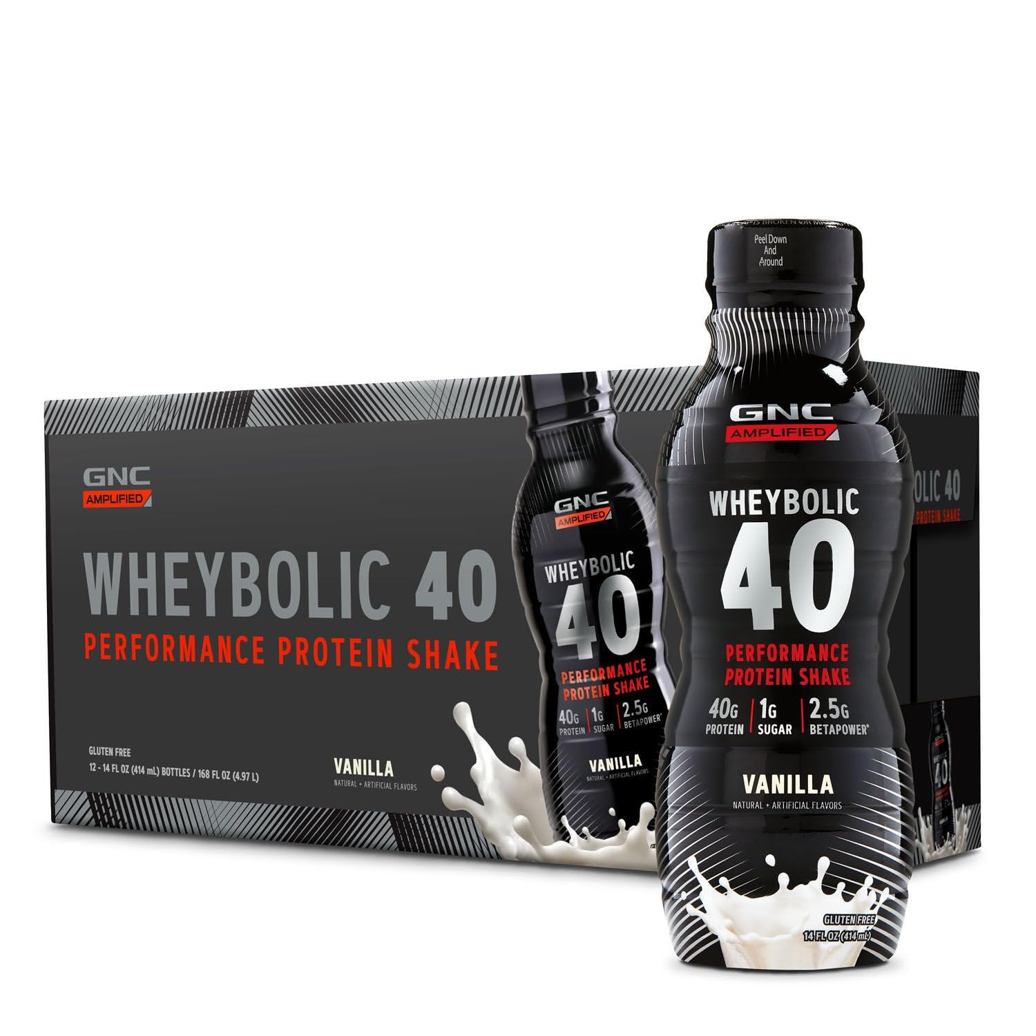 GNC AMP Wheybolic 40 Vanilla