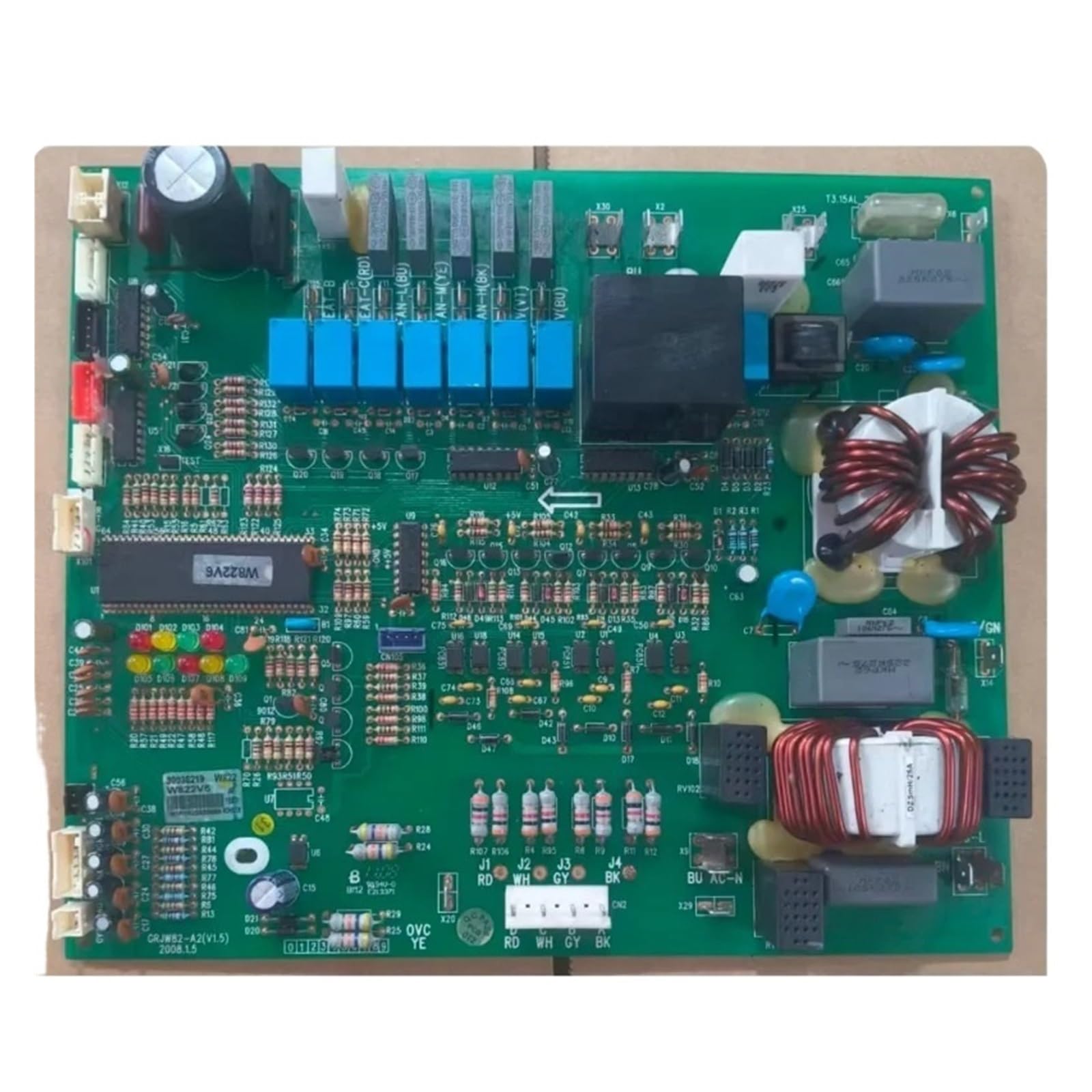 Compatible with Gree Air Conditioner 30038219 Mainboard W822 Control Board Computer Board GRJW82-A2 Air Conditioner Accessories(MOTHER BOARD)