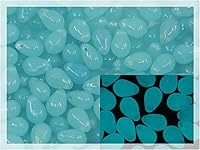 Vista 39 de Cuentas de vidrio checo de 50 piezas, 6 x 9 mm, en forma de lágrima, color rosa claro, Rosaline 70120