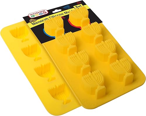 Miniatura 7 de The Kosher Cook Dreidel - Moldes de silicona con forma para hornear, congelar, dulces, cubitos de hielo, chocolate y horno, aptos para congelador,