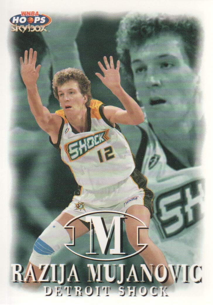 Amazon.com: 1999 Hoops WNBA #27 Razija Mujanovic RC Detroit