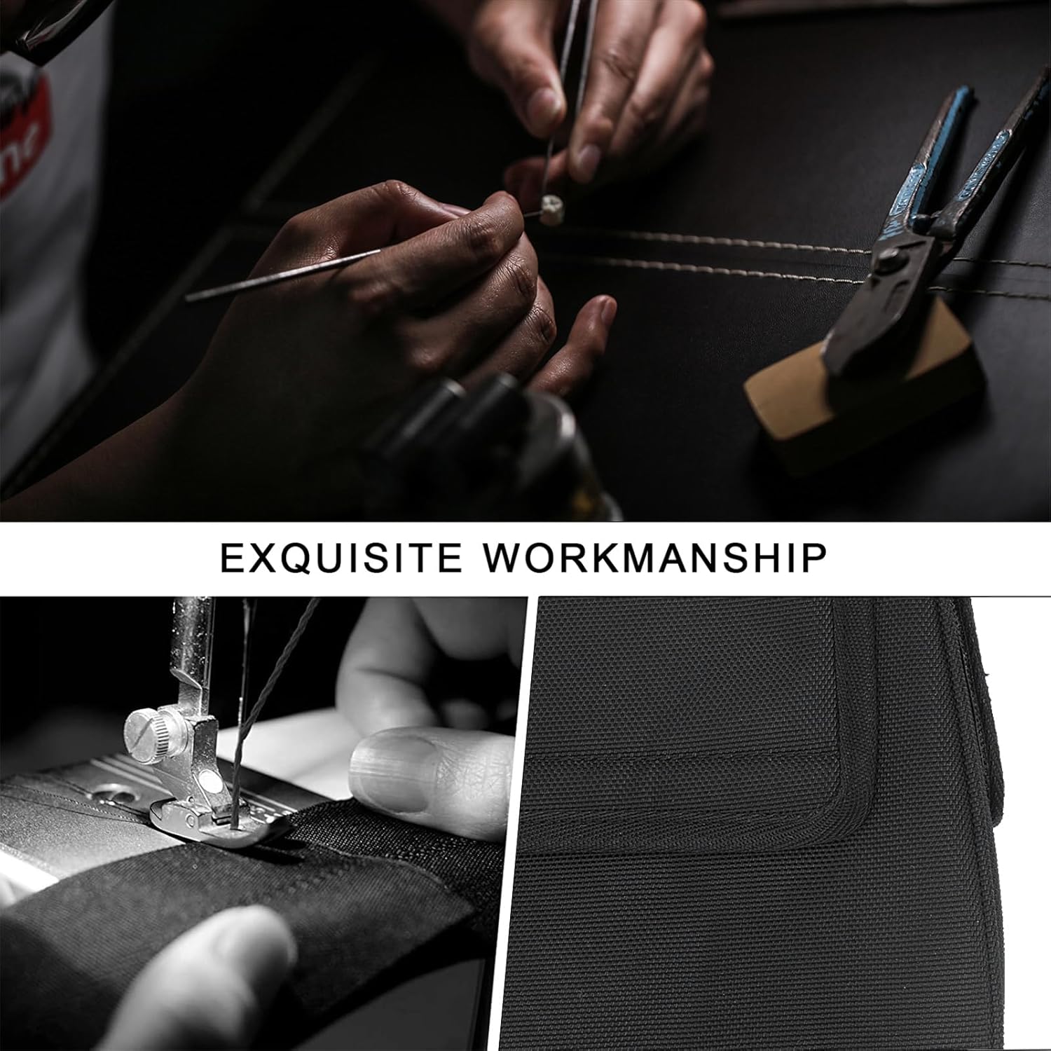 Durable Carrying Case with Shoulder Belt Holster for Zebra ZQ630 & QLN420 Thermal Label Printers