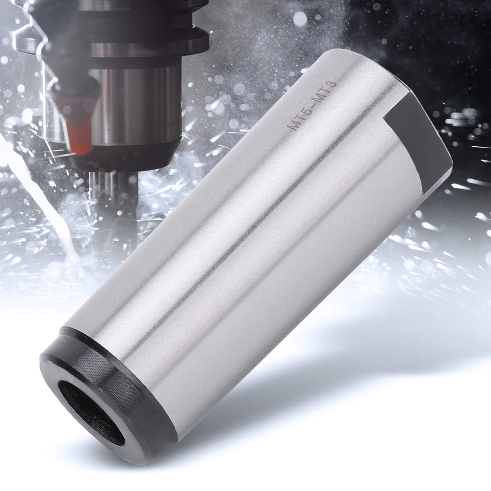 Manchon de perçage conique, adaptateur de réduction en acier pour tour et fraiseuse, manchon conique intermédiaire MT5-MT3, précision élevée