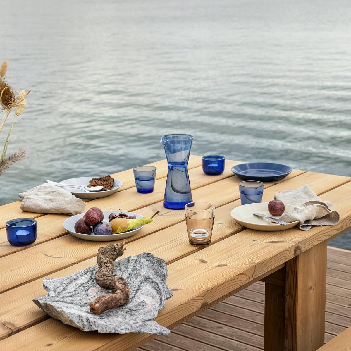 Iittala Kartio 1070585 Set of 2 Glasses, Made of Glass, in Pink, Dishwasher Safe, Dimensions (H x W x L): 8 cm, Volume: 21 cl