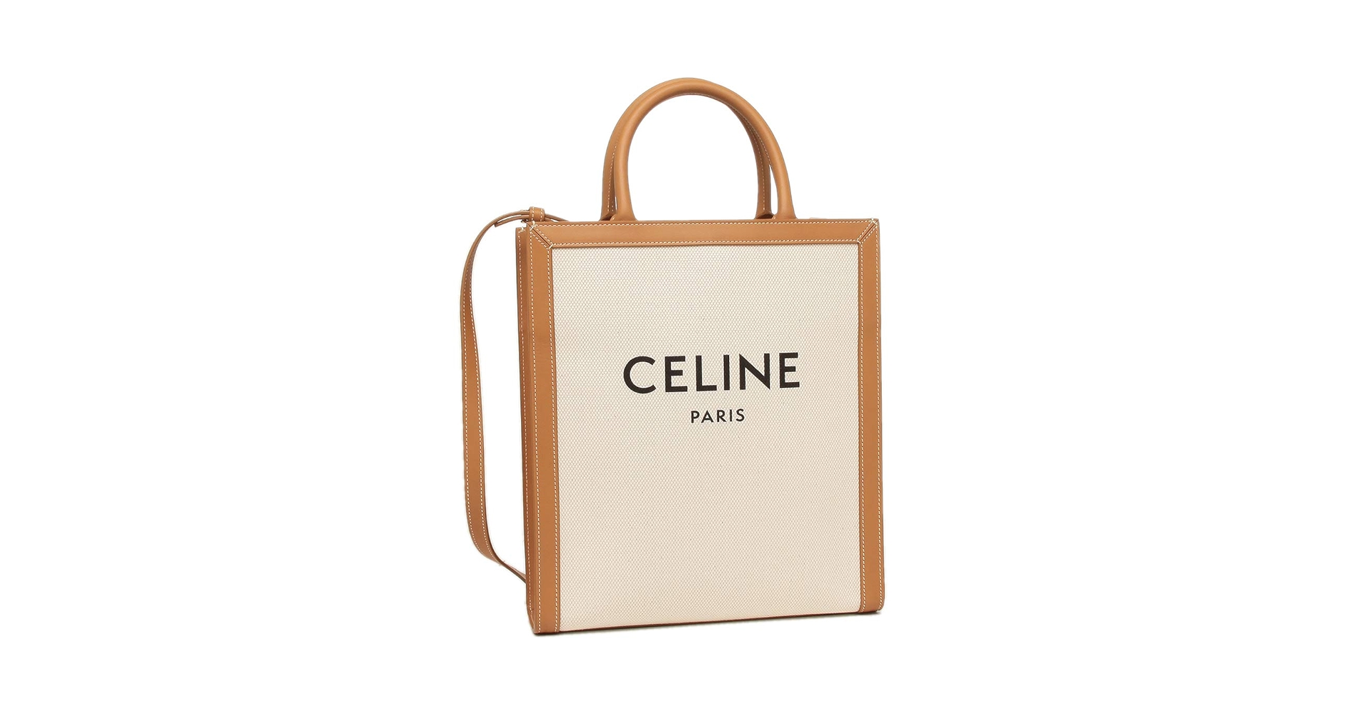 CÉLINE トートバッグ ベージュ/ブラウン 中型 横26cm✖️縦24cm CÉLINE トートバッグ ベージュ/ブラウン 中型 横26cm✖️縦24cm