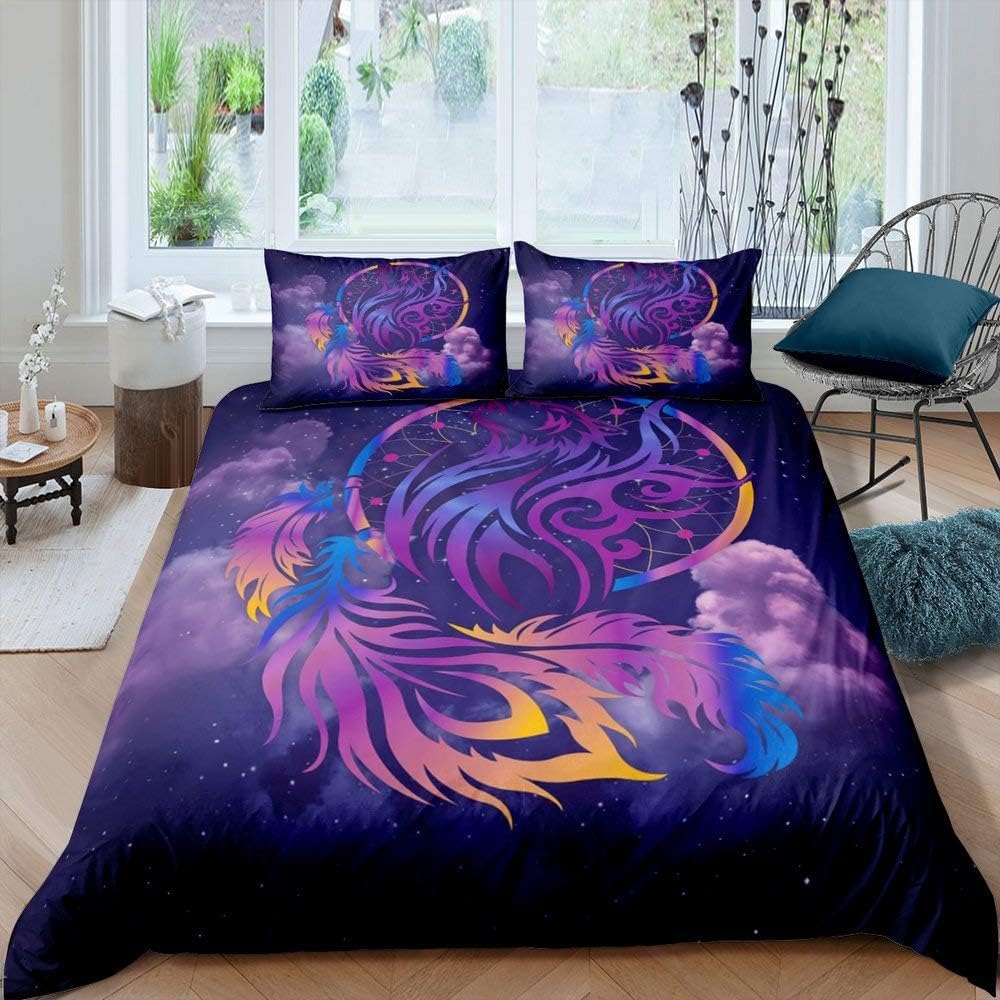 Housse de couette 3D ciel étoilé 260x230 cm pour créer une chambre cosmique fantastique
