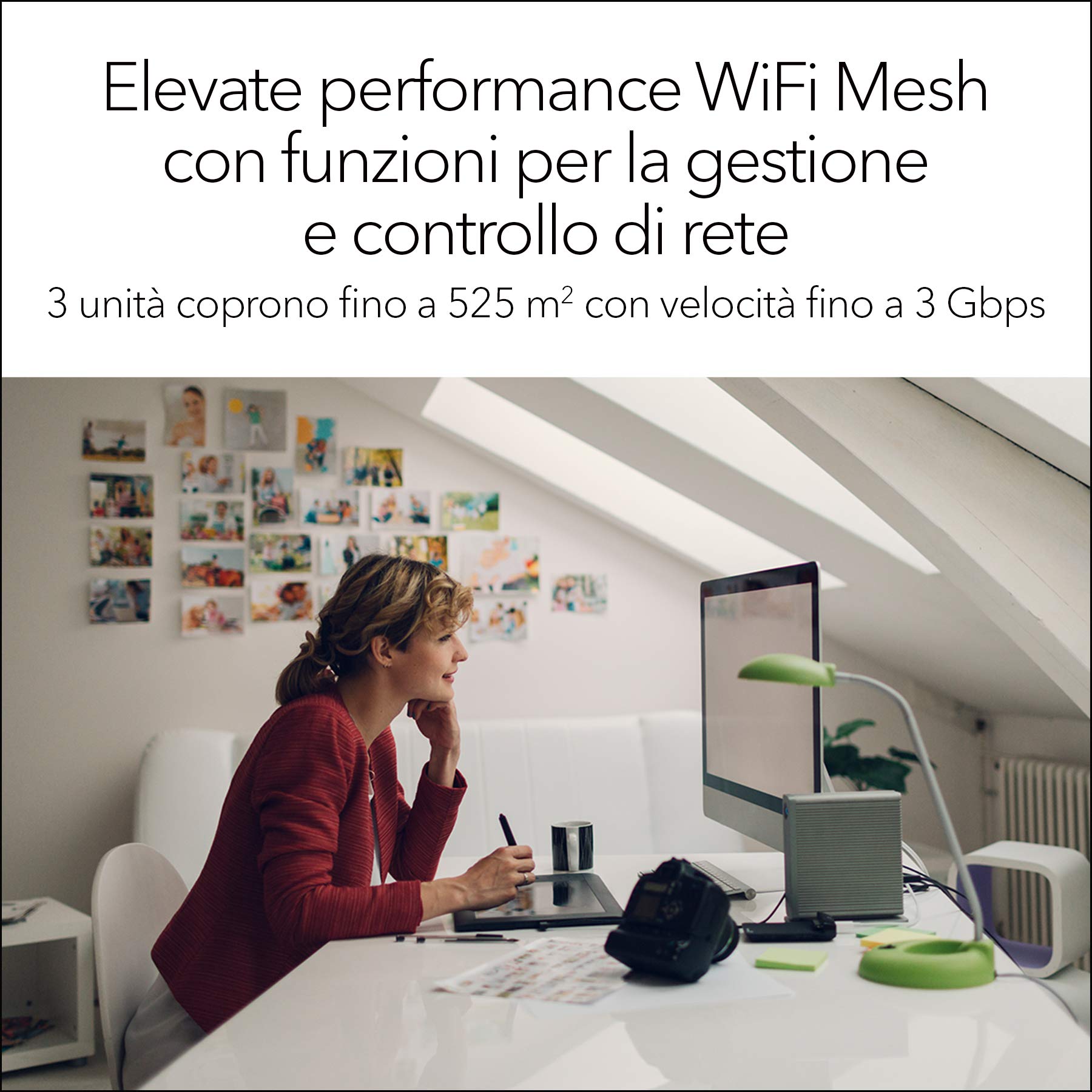 Router WiFi Gigabit 5GHz Dual Band SRK60B03 - Dettaglio